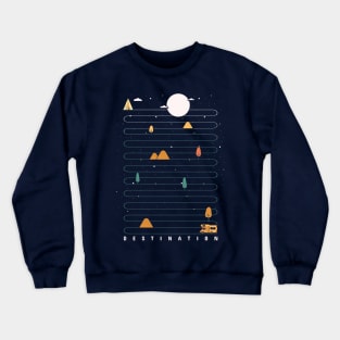 CARAVAN LIFESTYLE-DESTINATION Crewneck Sweatshirt